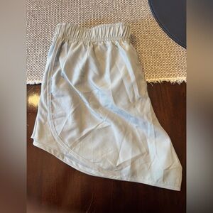 Nike Light Gray Athletic Running Shorts